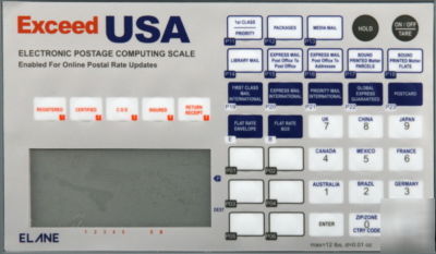 12 lb digital postage computing scale - may 2009 rates