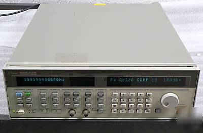 Agilent 83752A synthesized sweeper, .01 - 20 ghz - sale