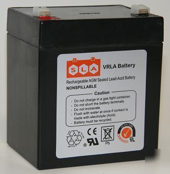 CA1240 casil 12V 4AH alarm system battery 12 volt sla