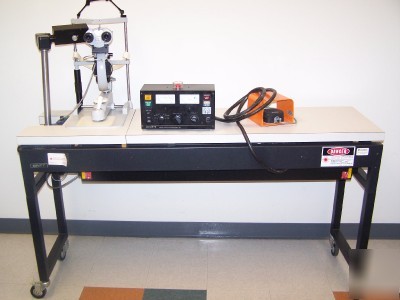 Britt argon laser photocoagulator w/ zeiss slit lamp