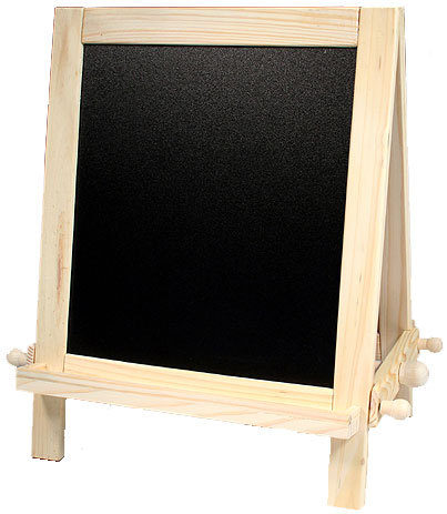 New table easel w/chalk & dry erase boards ~display , 