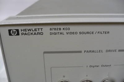Hp 8782B KO3 digital video source filter simulator