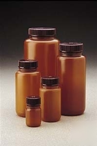 Nalge nunc bottle amber hdpe wm 1L CS50 312184-0032