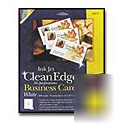 New avery inkjet clean edge business card 28877
