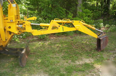 Riding trencher/backhoe