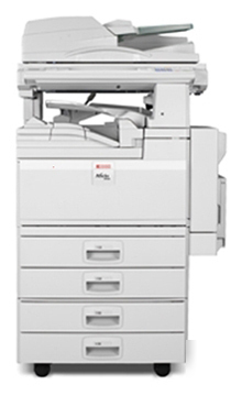 Ricoh aficio 3035 copier/fax with very low mileage