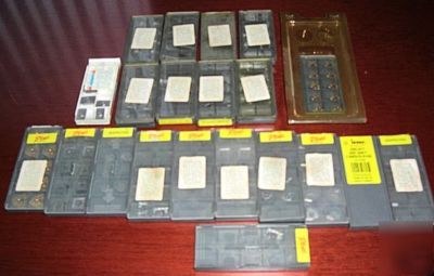 148 assorted carbide inserts
