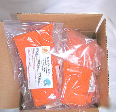 Bright orange safety head and neck coolers-high quality
