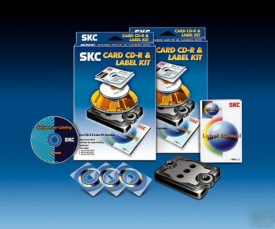 Cdr diy business card kit make own cd cd-r, QTY10 cards