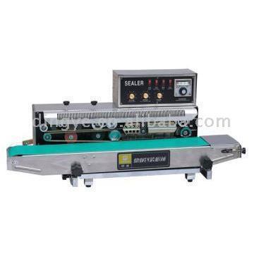 FRD1000 horizontal bag band sealer machine & conveyor 