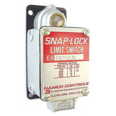 Namco controls snap-lock limit switch 08043130