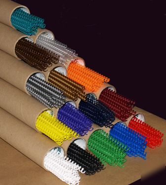 7MM coil binding element collection, 15 collors
