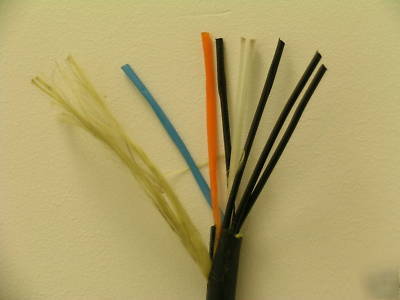 Chromatic fiber optic cable 3000FT 62.5/125 6 + 1 wires