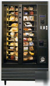 Cold fresh food vending machine location ready