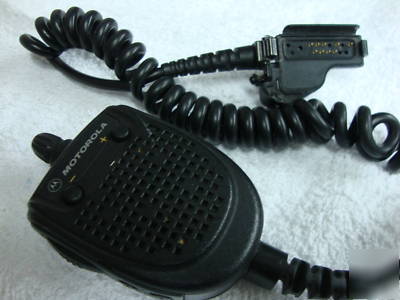 Motorola XTS5000 XTS3000 MTS2000 commander speaker mic 