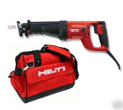 New hilti wsr 1000 reciprocating & tool bag 3433681 