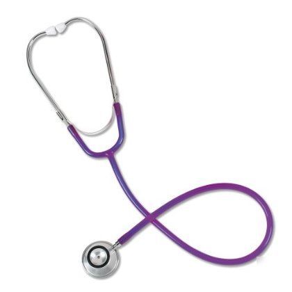 Stethoscope dual head prestige med *frosted purple* 
