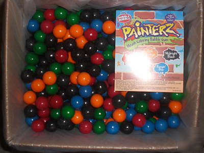 Painterz gum balls bulk vending 425 gumballs