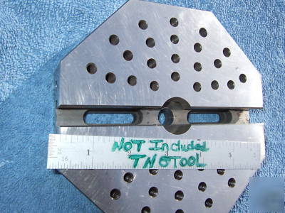 Tooling plate or fixture hex moore machinist toolmaker 