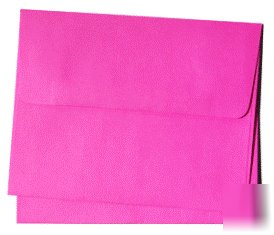 25 4X6 A6 a-6 passion pink square-flap envelopes 