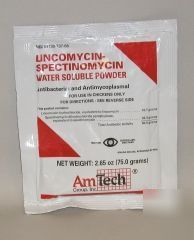 Linco-spectinomycin designed for chickens