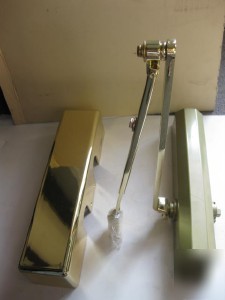 New hd crl laurence arm door closer body gold plated