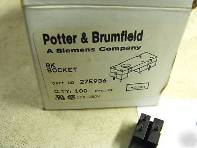1 box potter brumfield p/n 27E936 rk socket l-14 09-18
