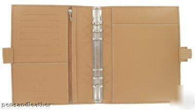 Filofax classic cross leather A5 organizer diary pink