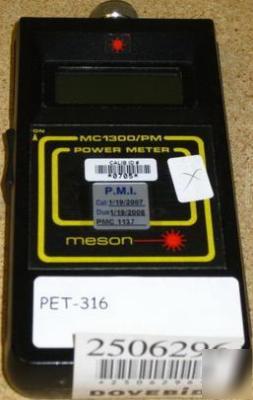 Meson optical power meter MC1300/pm