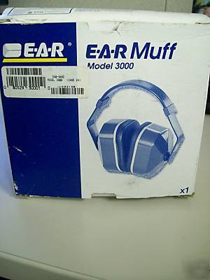 New e-a-r muff ear muffs model 3000 ~ surplus~
