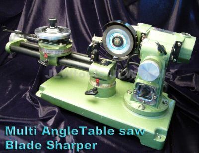 Wood table saw carbide blade grinder sharpener