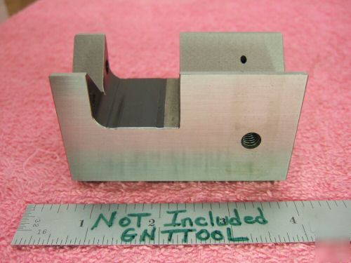  v-block w/ clamp machinist toolmaker mint precise grnd
