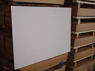 2 magnetic dry erase boards - white unframed 24 x 30