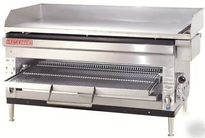 Cecilware heavy duty gas griddle cheezemelter hdb-2042