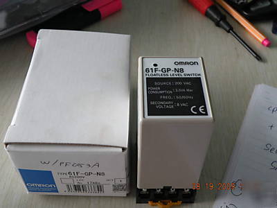 New lot of 4 omron 61F-gp-N8---------new in box
