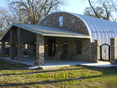 Steel factory dome arch quonset roof metal building