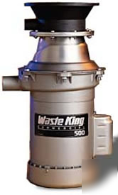 Waste king 500-1, 1/2 hp commercial disposer