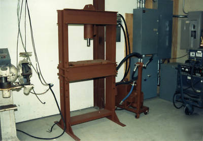 25 ton shop press, punch and brake (3 in 1)
