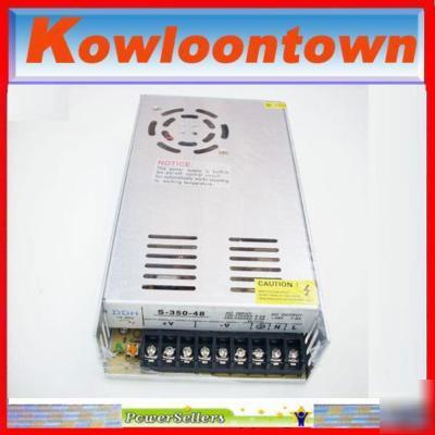 48V 350W 7.3A switching power supply for radio /cctv 
