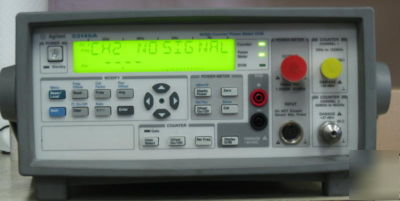 Agilent 53149A microwave counter/power meter/dvm 46GHZ