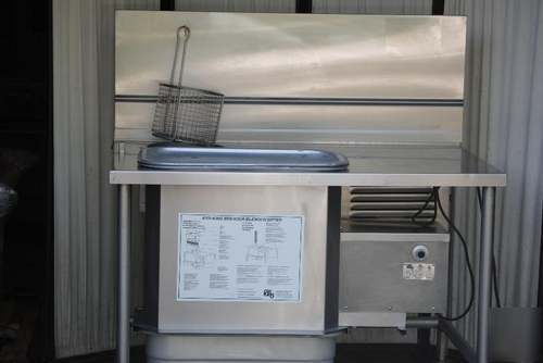 Ayr king breader blender shifter refrigerated wash bin