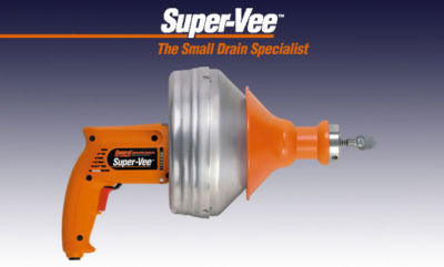 General super vee sv-f pipe & sewer drain snake cleaner