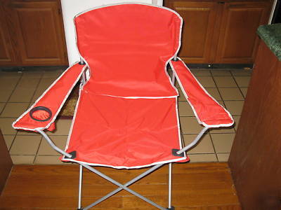 Motercycle embroidered show chair / 