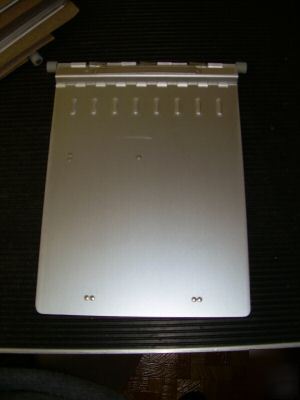 New 5 medical clinical chart holders aluminum anodized 