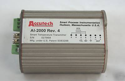 New accutech ai-2000 rev. 4 temperature transmitter 