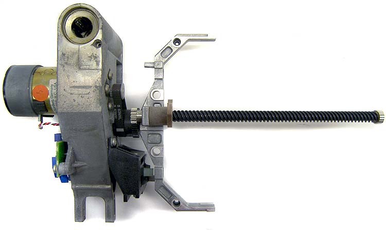 Buhler dc-motor worm gear ball screw actuator encoder