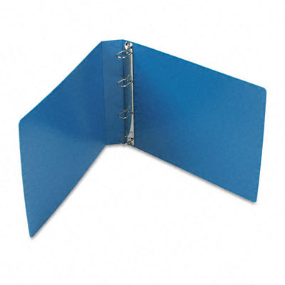 Rigid accohide square ring binder 1-1/2IN capacity blue
