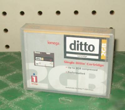 Single 2GB ditto cartridges