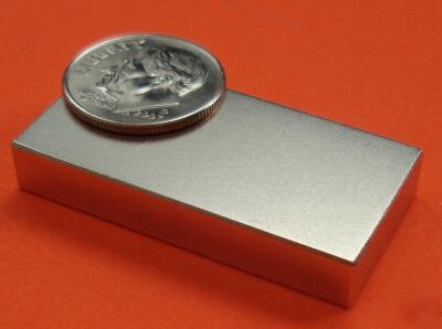10 neodymium magnets 1.5X3/4X1/4 inch rare earth strong