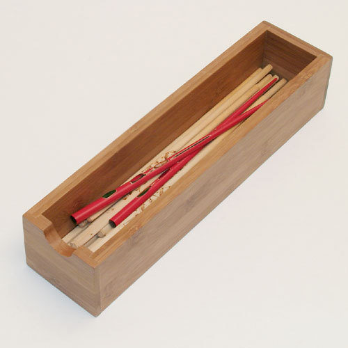 3X12 bamboo drawer organizer